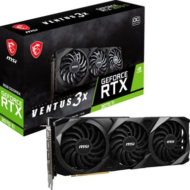 MSI GeForce RTX 3070 Ti VENTUS 3X 8G OC grafikkort