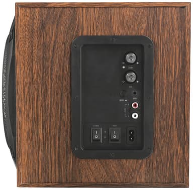 Trust Vigor 2.1 subwoofer høyttalersett (brun)