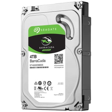 Seagate BarraCuda 3.5" intern harddisk (4 TB)