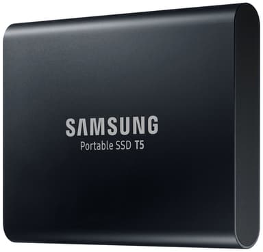 Samsung T5 bærbar SSD 1 TB (sort)
