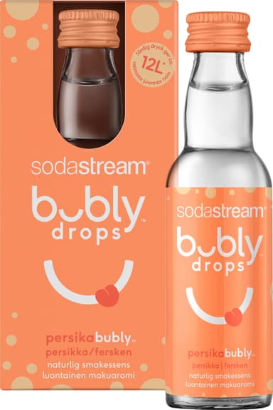 SodaStream Bubly Drops smaksekstrakt S1025260770 (fersken)