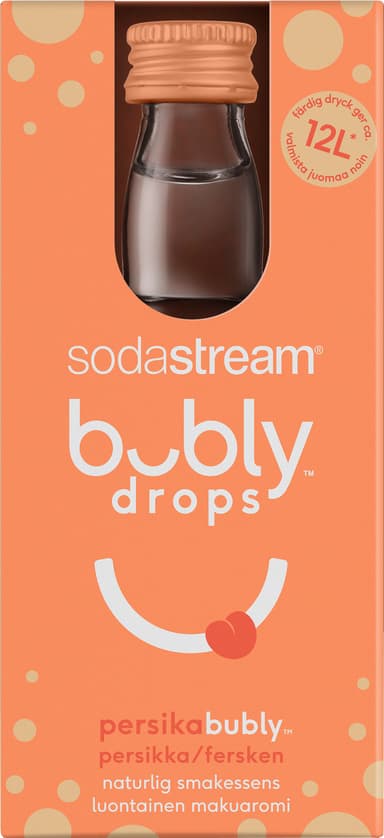 SodaStream Bubly Drops smaksekstrakt S1025260770 (fersken)