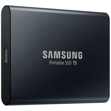 Samsung T5 bærbar SSD 1 TB (sort)