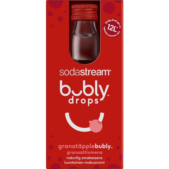 SodaStream Bubly Drops smaksekstrakt S1425219770 (granateple)