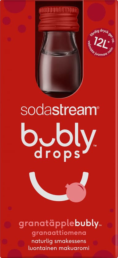 SodaStream Bubly Drops smaksekstrakt S1425219770 (granateple)