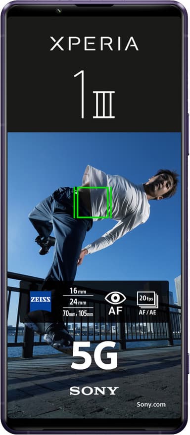 Sony Xperia 1 III – 5G smarttelefon 12/256GB (frosted purple)
