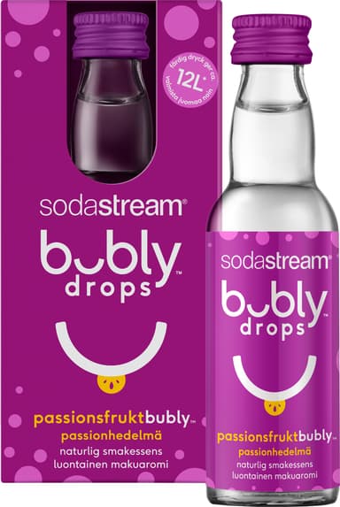 SodaStream Bubly Drops smaksekstrakt S1525249770 (pasjonsfrukt)
