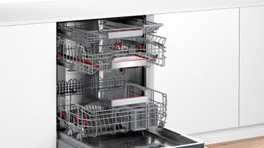 Bosch Serie 6 oppvaskmaskin SMU6ZDI76S (rustfritt stål)