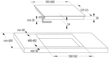 Hisense induksjonstopp IH643S
