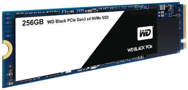 WD Black intern M.2 PCIe SSD-lagring 256 GB