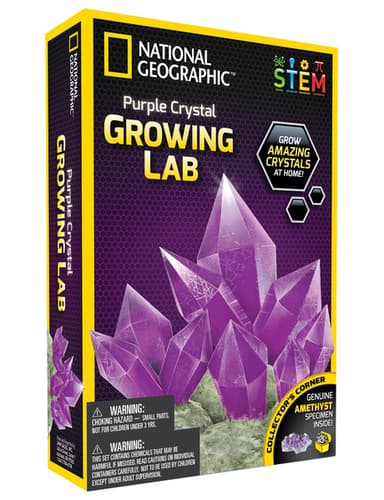 National Geographic Crystal Grow Purple