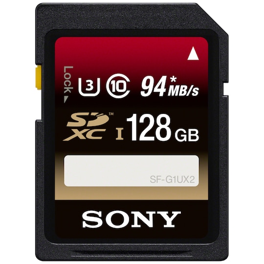 Sony Expert SF-G1UX2 SDXC minnekort 128 GB