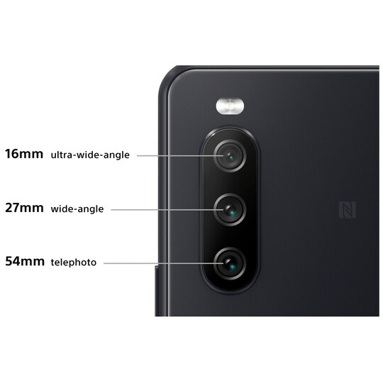 Sony Xperia 10 III - 5G smarttelefon 6/128GB (sort)