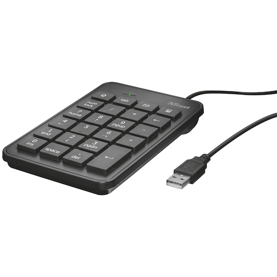 Trust Xalas USB numerisk tastatur