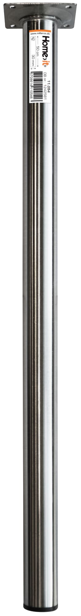 Bordsben 50 cm - dia. 30 mm - borstat stål