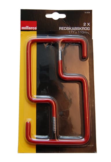 Krok gummibelagd 2 st 177x110 mm.