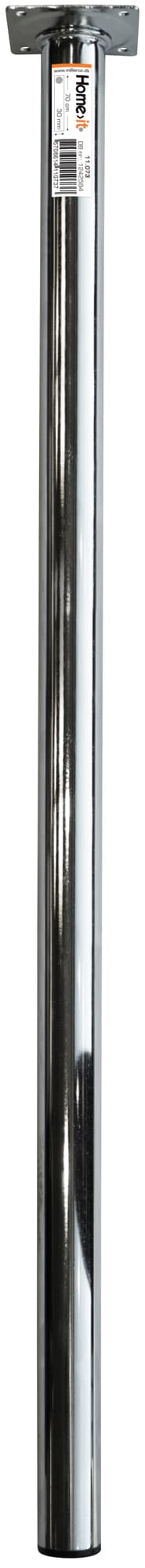 Bordsben 70 cm - dia. 30 mm - krom