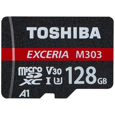 Toshiba Exceria M303 Micro SDXC-kort 128 GB Toshiba Exceria M303 Micro SDXC-kort 128 GB
