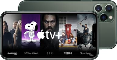 iPhone 11 Pro Max smarttelefon 64 GB (midnattsgrønn)