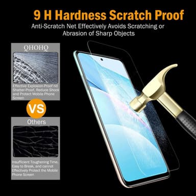 Skjermbeskytter Xiaomi Poco X3 Pro Herdet glass 2-pakning