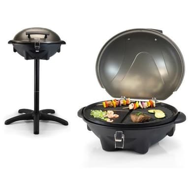 Elektrisk grill på avtakbart stativ