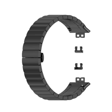 Huawei Watch Fit Armbånd Rustfritt Stål Svart