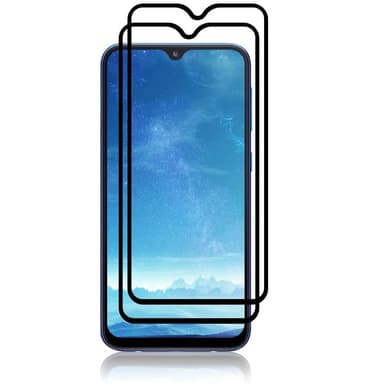 Skjermbeskytter Samsung A10 Herdet glass Gjennomsiktig 2-pakning