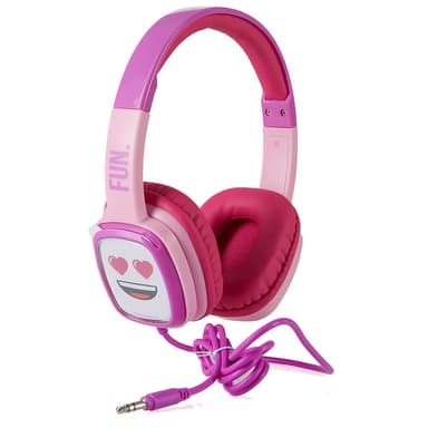 EMOJI Hodetelefon Flip N Switch Junior On-Ear Rosa 80dB