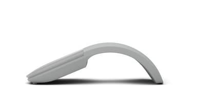 Microsoft Surface Arc Mouse, Ambidekstriøs, BlueTrack, Bluetooth, 1000 DPI, Grå