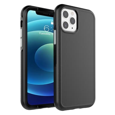 iPhone 12/12 Pro trenger TPU / PC Black