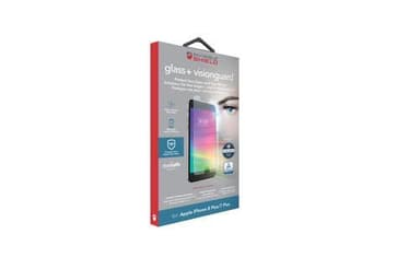 InvisibleShield Glass+ VisionGuard, Blank skjermbeskytter, Apple, iPhone iP8 Plus/iP7 Plus/iP6 Plus/iP6s Plus, Gjennomsiktig