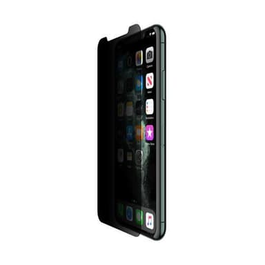 Belkin Invisi Glass, Matt skjermbeskytter, Apple, Sjokkresistent, Svart, 1 stykker