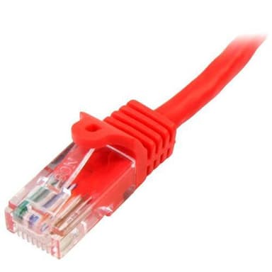 StarTech.com 45PAT1MRD, 1 m, Cat5e, U/UTP (UTP), RJ-45, RJ-45