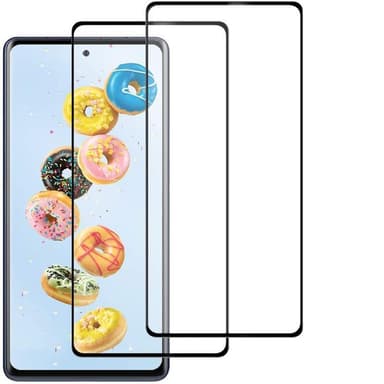Skjermbeskytter Samsung A20 Herdet glass Gjennomsiktig 2-pakning