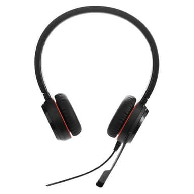 Jabra Evolve 20SE MS Stereo, Hodesett, Hodebånd, Kontor/kundesenter, Svart, Stereofonisk, China