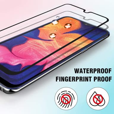 Skjermbeskytter Samsung A10 Herdet glass Gjennomsiktig 2-pakning