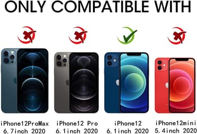 iPhone 12 kameralinsedeksel herdet glass