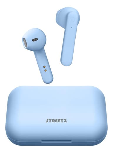 T110 TWS earbuds  charging case semiinear, blue