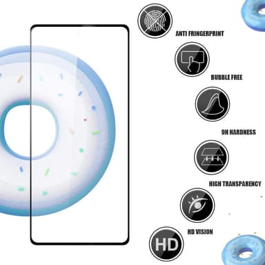 Skjermbeskytter Samsung A20 Herdet glass Gjennomsiktig 2-pakning