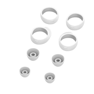 Ørepropper i silikon 8 stk til Samsung Galaxy Buds White