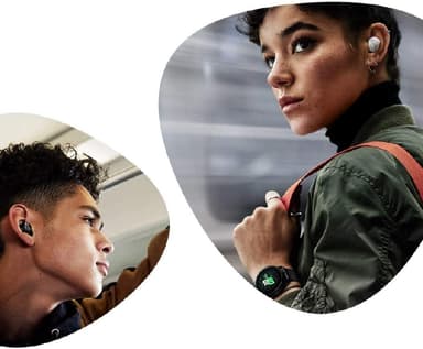 Ørepropper i silikon 8 stk til Samsung Galaxy Buds White