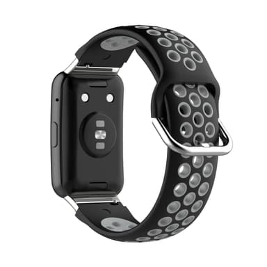 Huawei Watch Fit armbånd silikon svart / grå