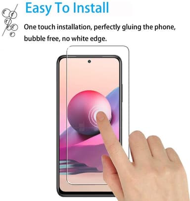 Skjermbeskytter Xiaomi Redmi Note 10 Pro Herdet glass 2-pakke