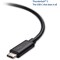 Cable Matters Intel Certified Thunderbolt 3 USB C Kabel 2M 20Gbps 100W Power Delivery Dual 4K 60Hz UHD Black
