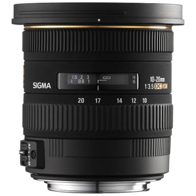 Sigma AF 10-20 mm DC EX HSM ultravidvinkel zoomobjektiv