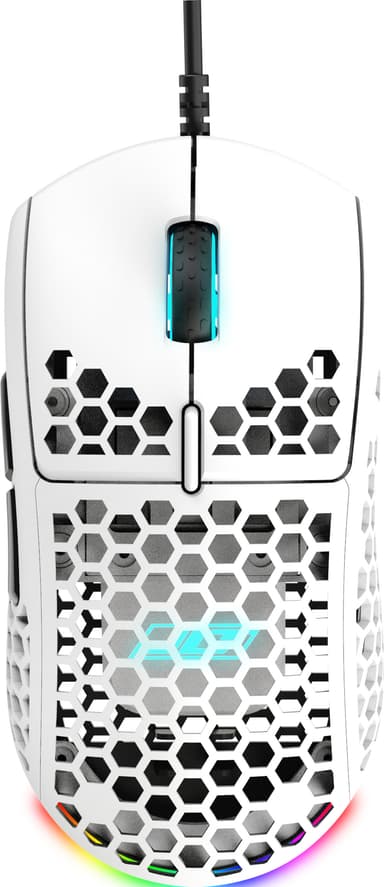 JLT Edge Ultralight gamingmus (hvit)