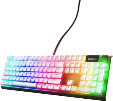 SteelSeries PrismCaps gamingknapper (hvit)