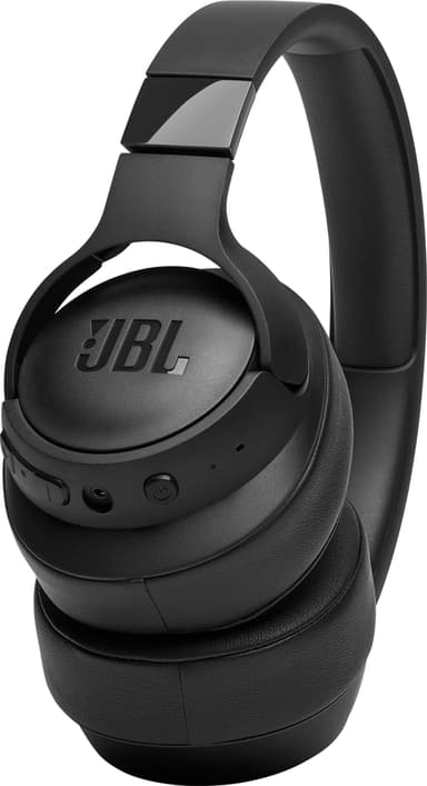 JBL Tune 710BT trådløse around-ear hodetelefoner (sort)