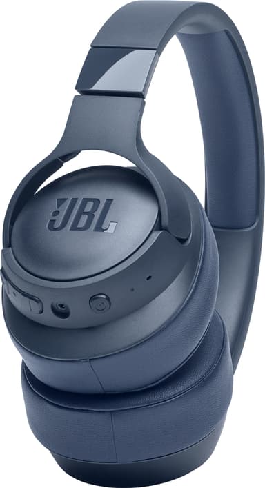 JBL Tune 710BT trådløse around-ear hodetelefoner (blå)