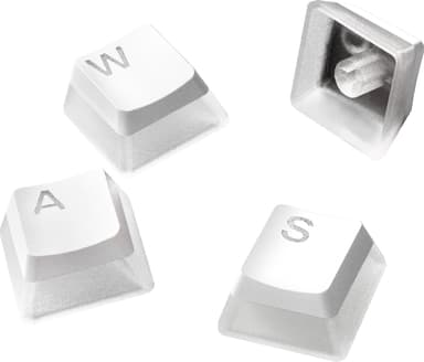 SteelSeries PrismCaps gamingknapper (hvit)